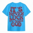 thumbnail image 5 of NOLDARES Girls Short Sleeve T Shirts Athletic Crewneck Basic Tees for Kids(Sky Blue,9-10 Years), 5 of 6