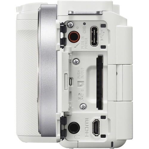 Sony Alpha ZV-E10 II Mirrorless Camera with 16-50mm Lens White