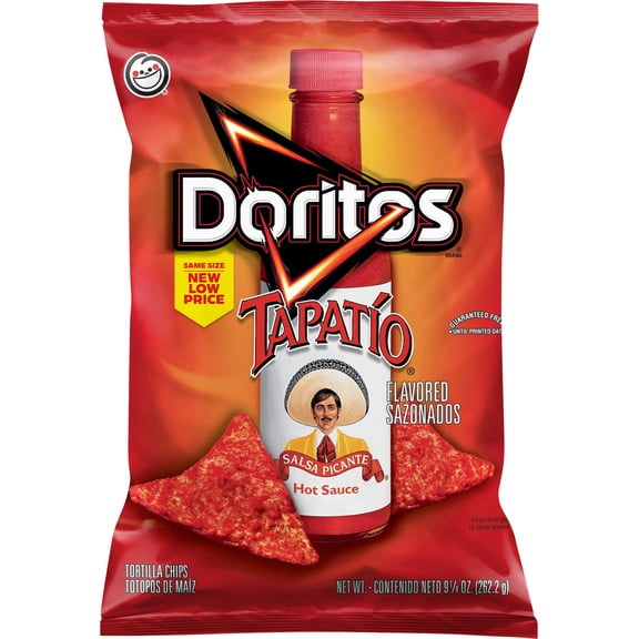 Doritos Flavored Tortilla Chips Tapatio Flavored 9.25 oz