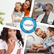 VIQUA CMB-510-HF 5 Micron Carbon Filter, 4.5x10 Big Blue, Pre-Filter for UV Water Purification, Whole House, Chlorine Taste Reduction