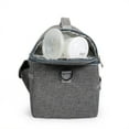 thumbnail image 3 of Bolsa de almuerzo negra Advancent con aislamiento térmico correa de hombro extra larga, 3 of 6