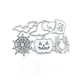 thumbnail image 1 of Toystoory Plantilla para álbum de recortes de acero al carbono con estampado de Halloween, molde decorativo para atmósferas artesanales Artesanía, 1 of 6