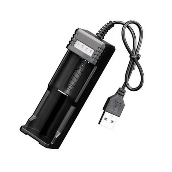 26650/18650 Battery Charging Adapter Compact Single Bay Design Efficient Charging Machine Light Battery Charging Tool