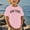 Pink, variant on SNKSDGM Boys Dress Shirts 8-10 Green Boys and Girls Printed Top Children Casual Sports Comfortable Loose Cute Short Sleeved T Shirt 6-7 Years