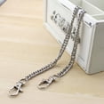 thumbnail image 1 of Bolso de mano de 120cm, cadenas de Metal, correa para bolso de hombro, cadena para monedero DIY, asas doradas, plateadas, bronce y negras, accesorios para bolso, cadena de 120CM Gao Jinjia LED, 1 of 2