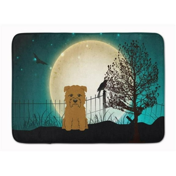 Halloween Scary Glen of Imal Tan Machine Washable Memory Foam Mat