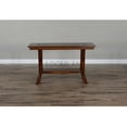 thumbnail image 6 of Sunny Designs Santa Fe 48.5" Traditional Wood Sofa Table in Dark Chocolate, 6 of 6