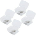 thumbnail image 3 of 4 Box Silver High Carbon Steel Fishhook Wire Leader Leashes for Seafishing Line Hooks1/0#, 3 of 14