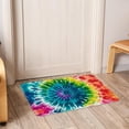 thumbnail image 6 of Tie Dye Indoor Carpet Kitchen Rug Office Mat - Polyester Non-Slip Machine Washable, 6 of 6
