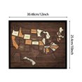 thumbnail image 3 of Wooden USA Travel Map Puzzle 50 States Interactive Geography Learning Toy For Home Decor, 3 of 4