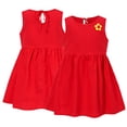 thumbnail image 4 of YTDSCS Kids Toddler Sleeveless Dresses for Girls Printed Dress Spring Summer Dress Newborn A Line Princess Dress Stylish Print Dresses for 6M-6T, 4 of 8