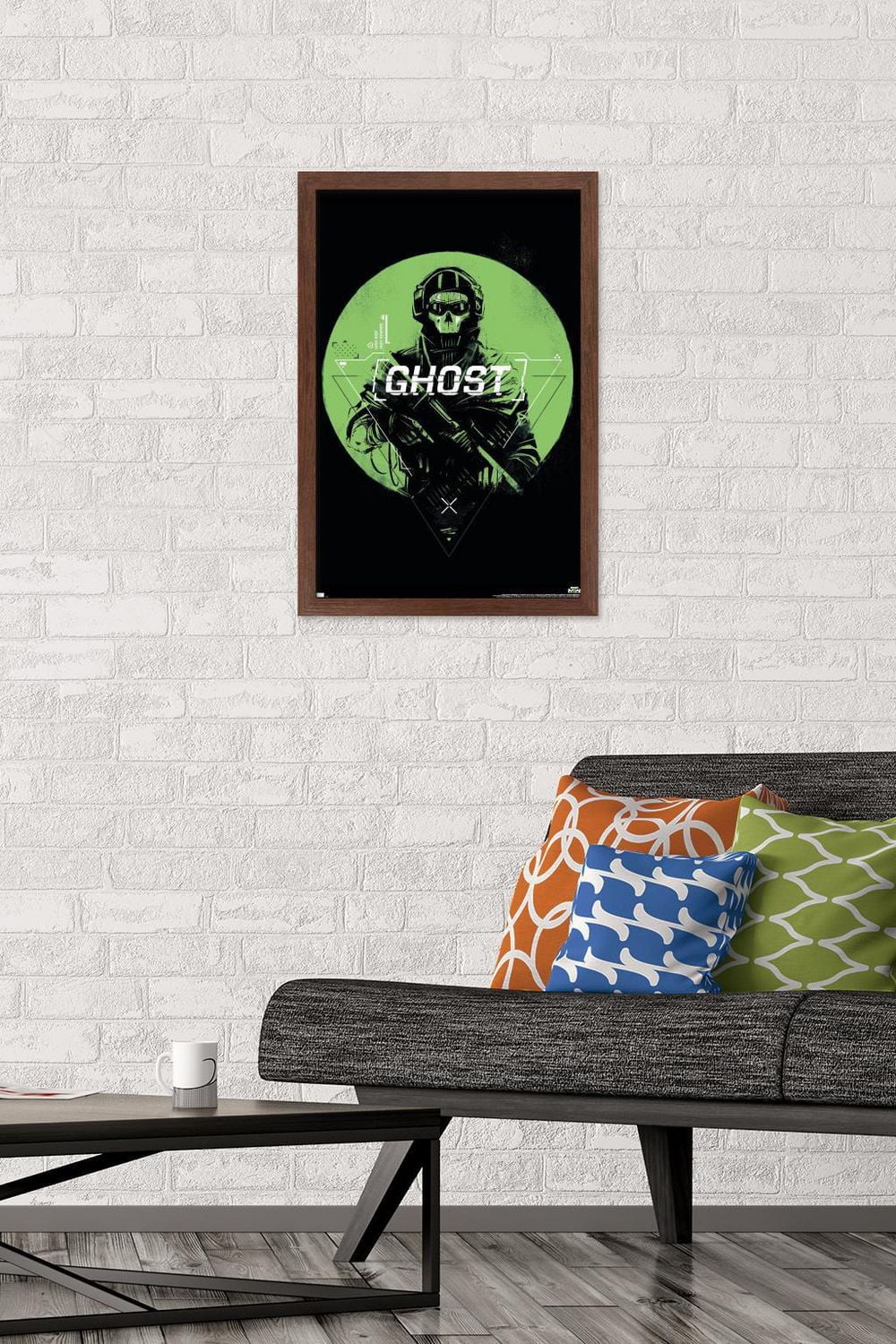 Call of Duty: Modern Warfare 2 - Ghost Emblem Wall Poster
