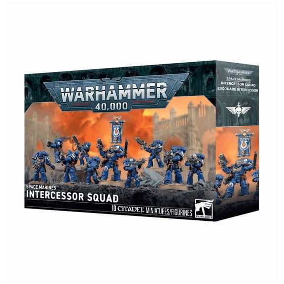 Collectible Warhammer 40,000: Space Marines Intercessor Squad (2026)