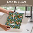thumbnail image 4 of Placemat, Pioneer Flower Floral Print Pattern Place Mats Table Mat Set Of 2, PVC Washable Placemats for Party Kitchen Dining Decoration, 18x12 Inch, Fade Resistant, 4 of 6