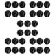 thumbnail image 1 of Paquete De 30 Pelotas De Tenis, Pelotas De Entrenamiento EláSticas Resistentes Al Desgaste, 66 Mm, Pelota De Tenis Para PráCtica De Principiantes Para Damas, Negro, 1 of 5