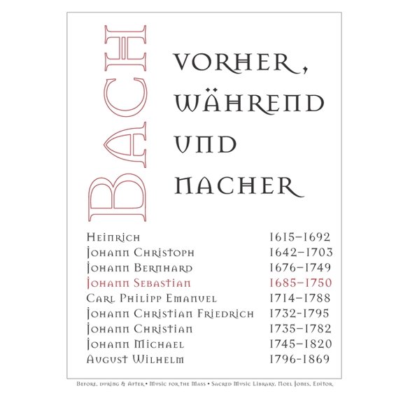 Bach - vorher, während und nachher: Bach - before, during and after (Paperback)