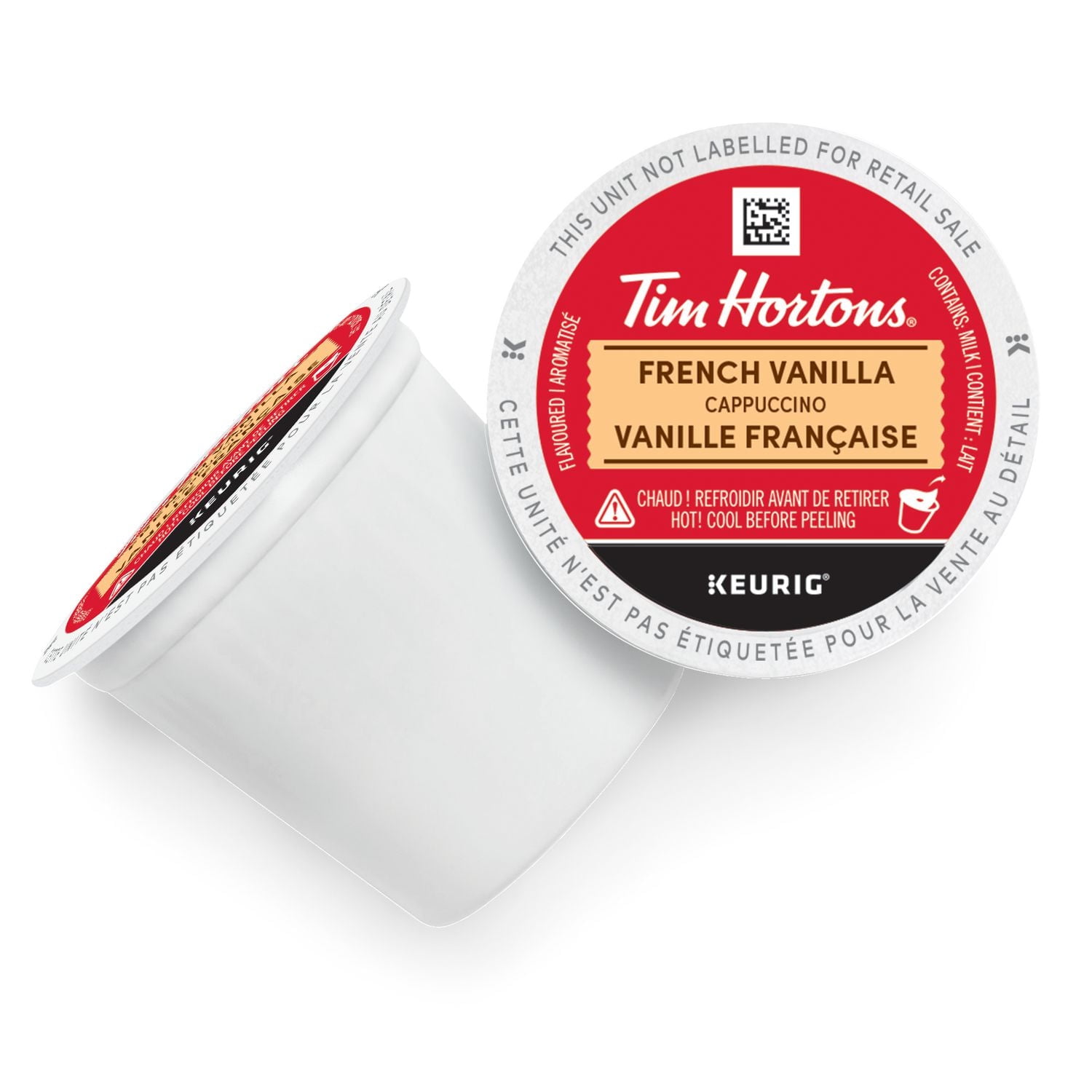 Tim Hortons French Vanilla Cappuccino, Keurig K-Cup 10ct Pod