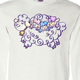 thumbnail image 4 of Inktastic Fluffy Sheep Family Long Sleeve T-Shirt, 4 of 5