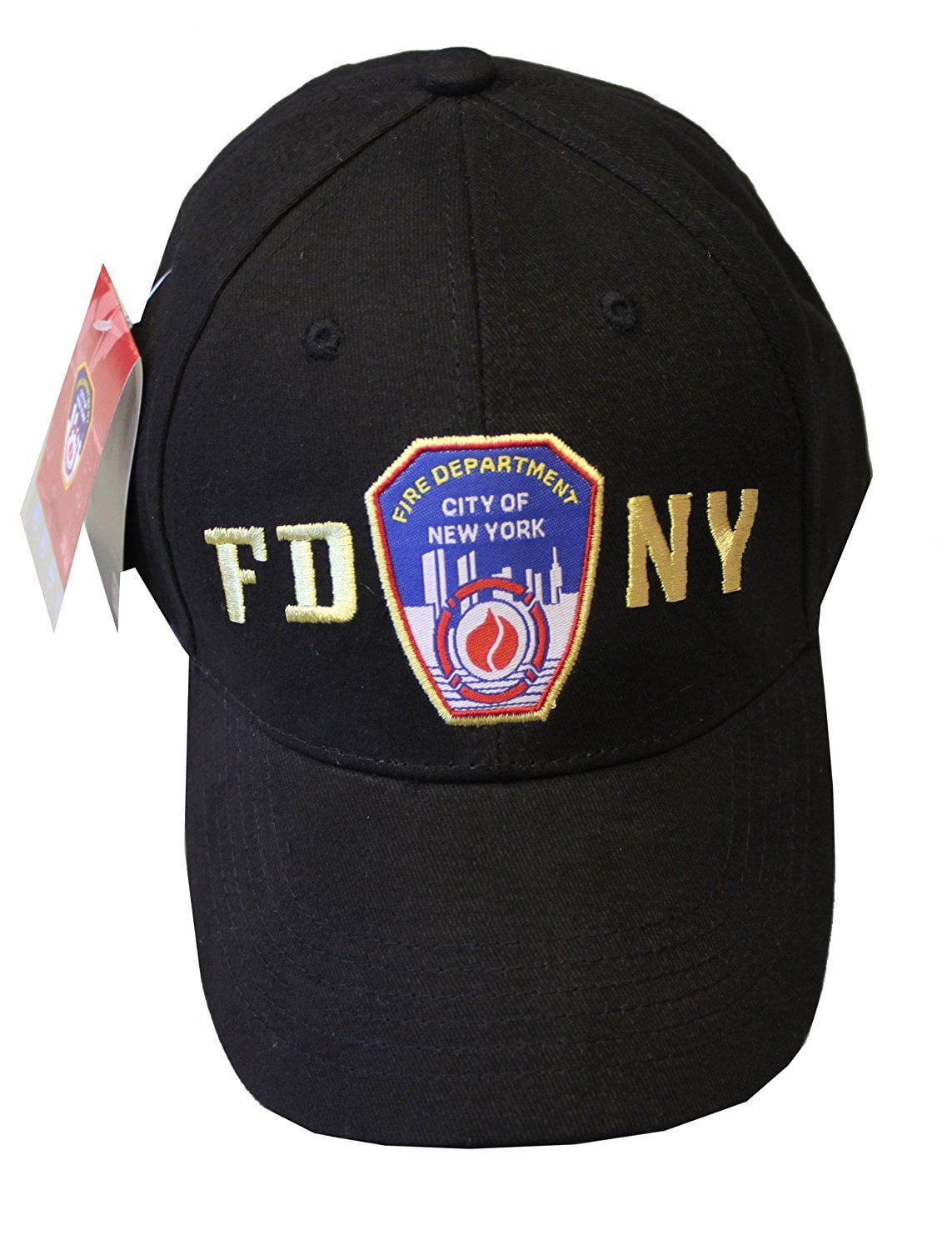 FDNY Winter Hat Police Badge Fire Department Of New York City Navy & White... 