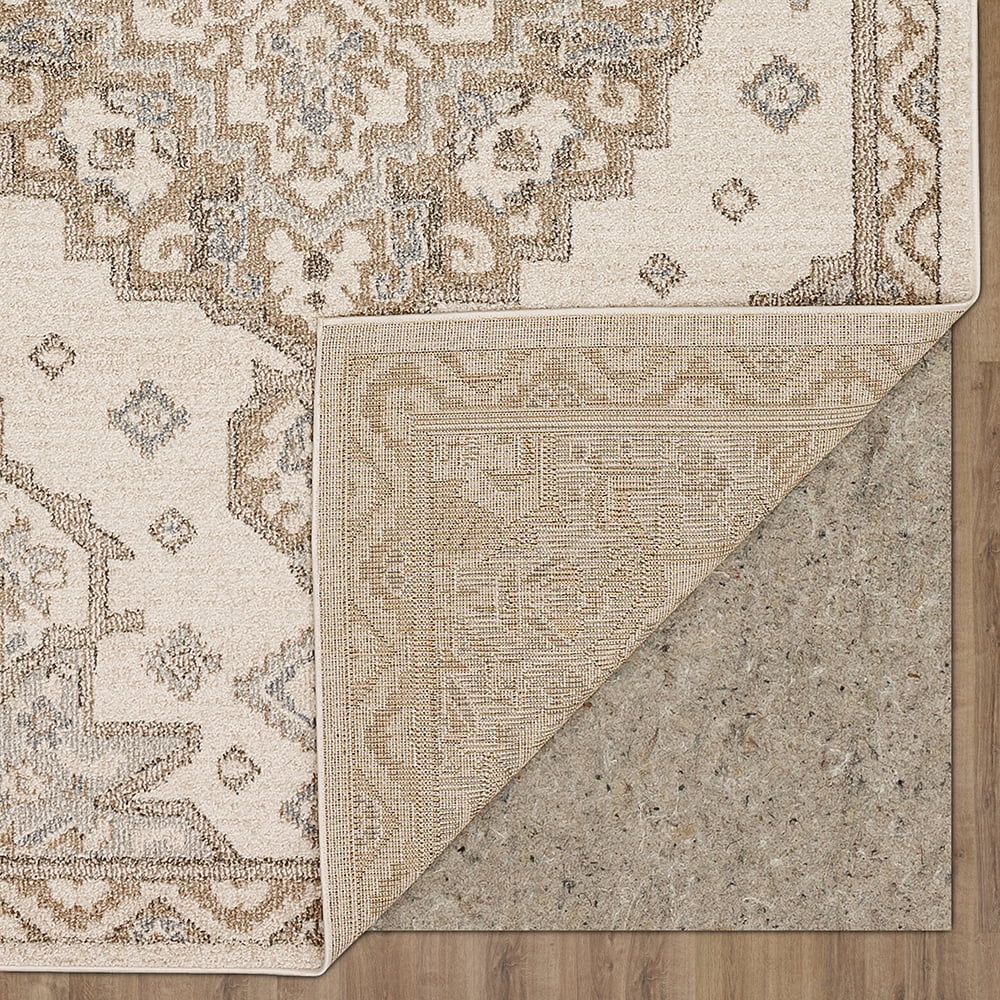Mohawk Home Huffman Indoor Ornamental Area Rug, Grey, 7'10" x 10'