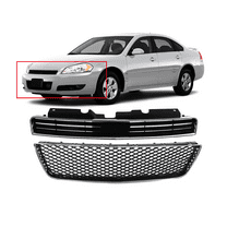 DCP Front Grilles Kit For Chevrolet Impala 2006-2011 LS, LT, LTZ 10333709 10333711