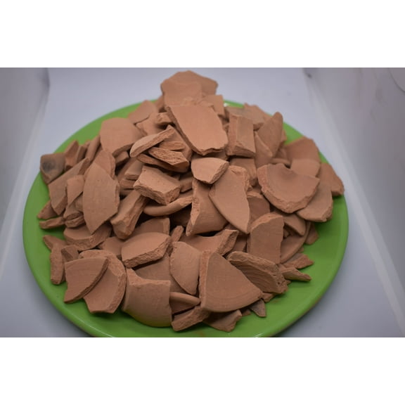 India Clay Mini Clay Pot Broken 200 Grams