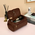thumbnail image 2 of Large Capacity PU Leather Toiletry Bag - Multi-Functional for Cosmetics & Toiletries, Customizable & Lightweight, 2 of 4