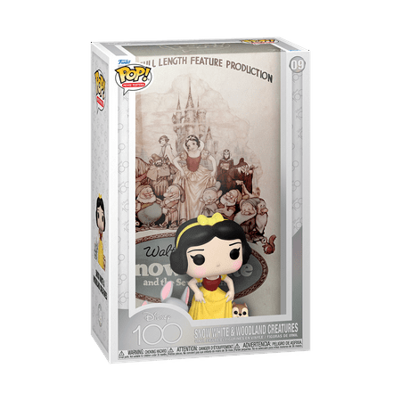 UPC: 0889698675802 | Funko Pop! Movie Poster: Disney 100 – Snow White and Woodland Creatures Vinyl Figure