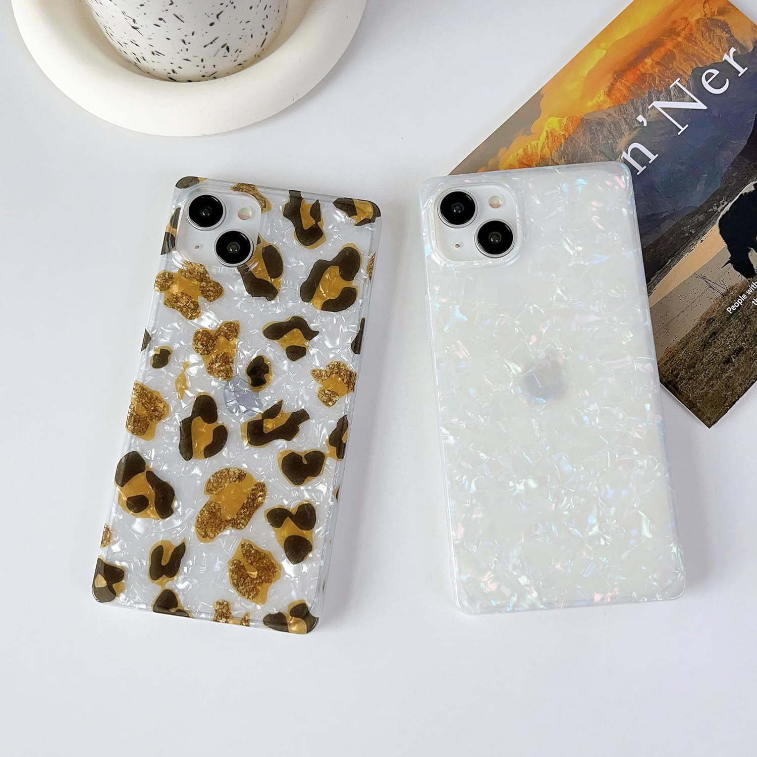  Changjia for iPhone 15 Pro Max Square Edge Case for