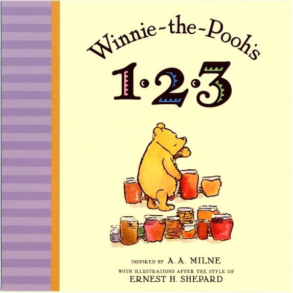 Pre-Owned Winnie the Pooh's 1,2,3 Paperback