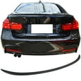 thumbnail image 3 of Ikon Motorsports Compatible with 14-19 BMW 3-Series F80 4Dr Sedan M3 Style Trunk Spoiler - Carbon Fiber (CF), 3 of 7