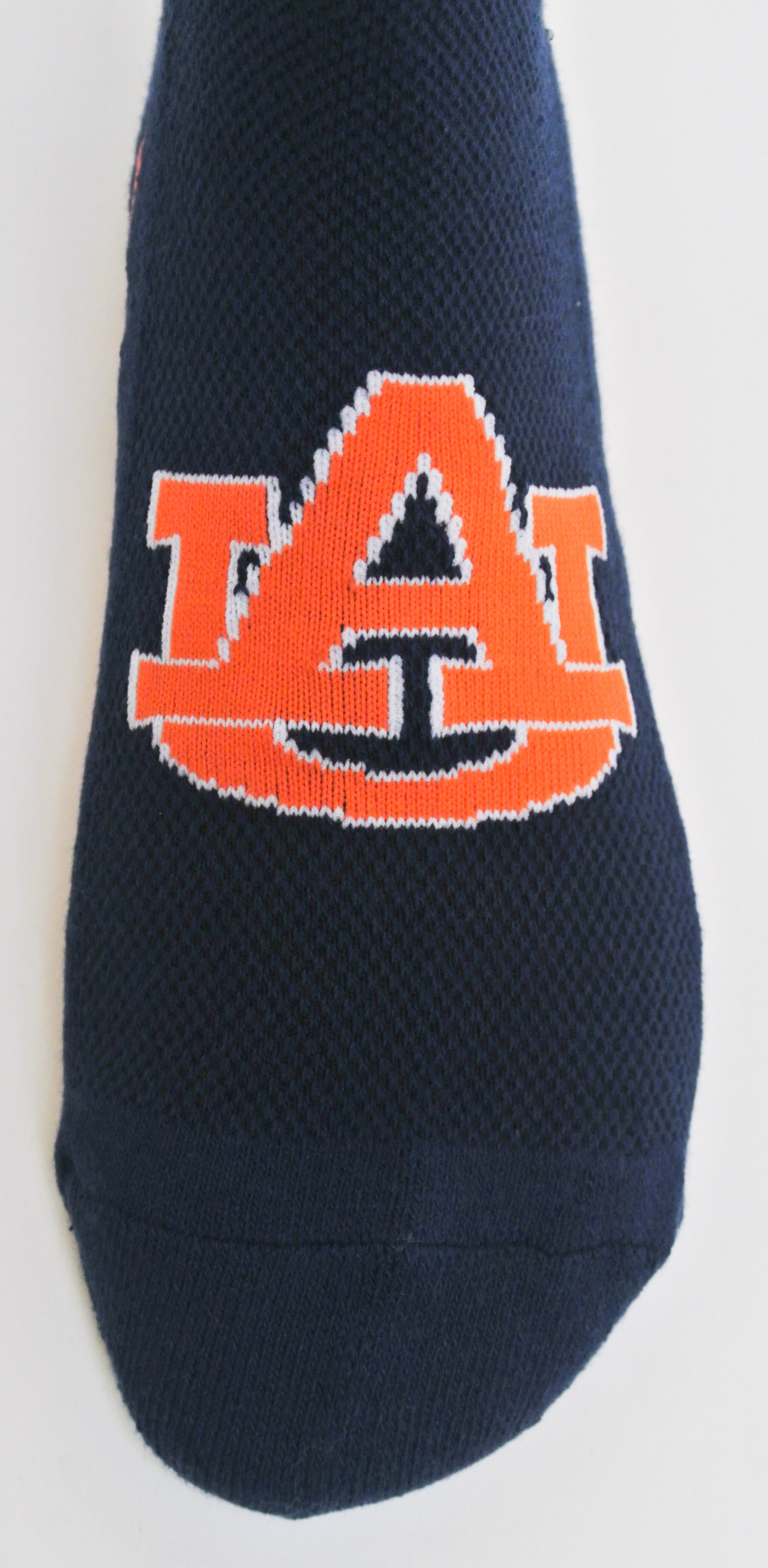 Auburn Tigers Blue No-show Footie Sock - Donegal Bay - Unisex - One Size - No-Show