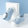 thumbnail image 2 of Unsex Baby First Walking Shoes boy Girl Infant No-Sliper Lightweight Sneakers,6 12 18 24 36 Months Toddler Protect Toes Sock Shoes, 2 of 7