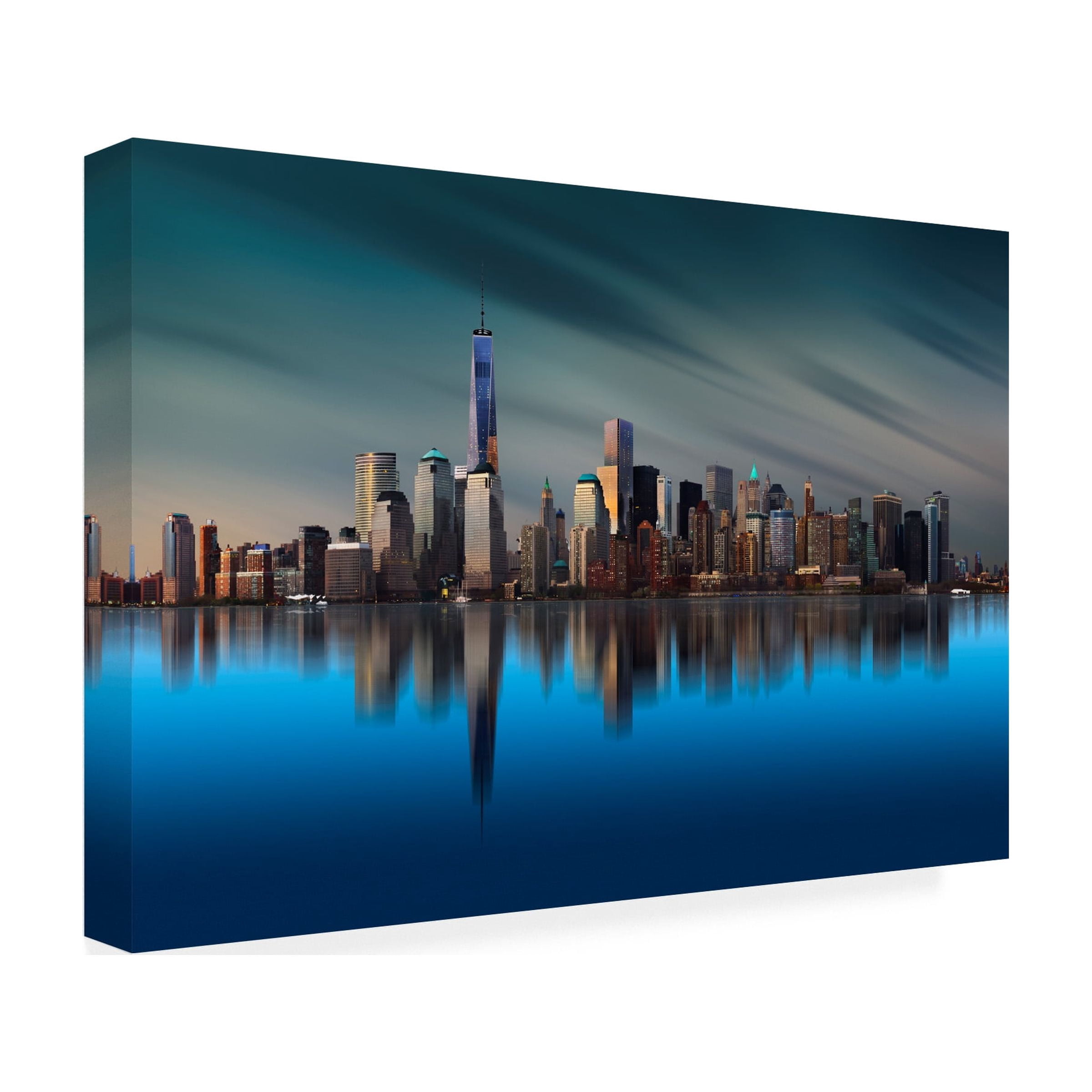 Yi Liang 'New York World Trade Center' Canvas Art