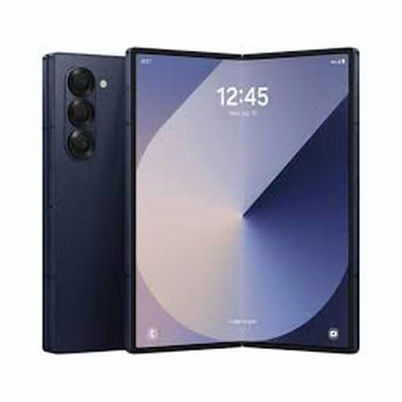 No Plan-Unlocked Device Samsung Galaxy Z Fold 6 5G Cell Phone 256GB 12GB RAM Navy
