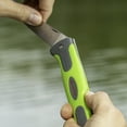 thumbnail image 5 of Smith’s Mr. Crappie 6” Folding Flex Fillet Knife – Green – Stainless Steel Locking Blade – Pocket Fillet Knife – Fishing Accessory – Fish Cleaning & Debonding – TPE Soft Grip Handle – Portable, 5 of 7