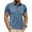 Blue, variant on Eltusu Men's Polo Shirts with Collar, Pullover Casual Summer Breathable Short Sleeve Shirts Navy Size S-3XL