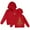 Red, variant on Girls Christmas Hoodie Soft Long Sleeve Sweatshirt Cute Pullover Top Cozy Winter Clothes For Kids Holiday Outfit