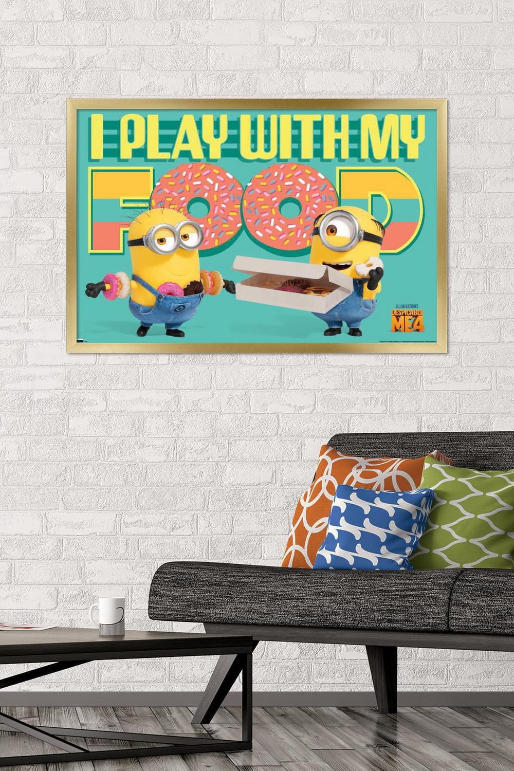 Illumination Despicable Me 4 - Donuts Wall Poster with Pushpins, 22.375" x 34"