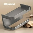 thumbnail image 4 of XZNGL Bathroom Paper Towels Bath Towels for Bathroom Bathroom Mobile Phone Rack No Punching Paper Towel Storage and Storage Rack Household Roll Up Paper Box Suction Paper Box Wall Mounted, 4 of 9