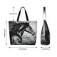 thumbnail image 5 of Easygdp Running Horse Bolsas Tote para Mujer, Bolsos de Hombro para Viaje, Bolsos de Mano de Gran Capacidad para Compras y Trabajo, 5 of 8