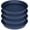 Blue, variant on 2 Pack of 16 17 inch Plant Saucer (15 inch Base), 2.3" Depth, Plant Trays for Pots, Plastic Plant Saucers for Indoors, Bird Bath Bowls, Flower Pot Drip Trays for Planter (17", Cement)