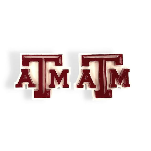 Brianna Cannon Texas A&M Aggies Stud Logo Earrings