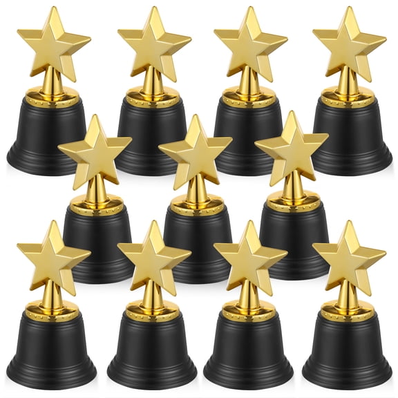 COOPHYA 20Pcs Mini Plastic Trophies for Classroom Supplies and Competitions