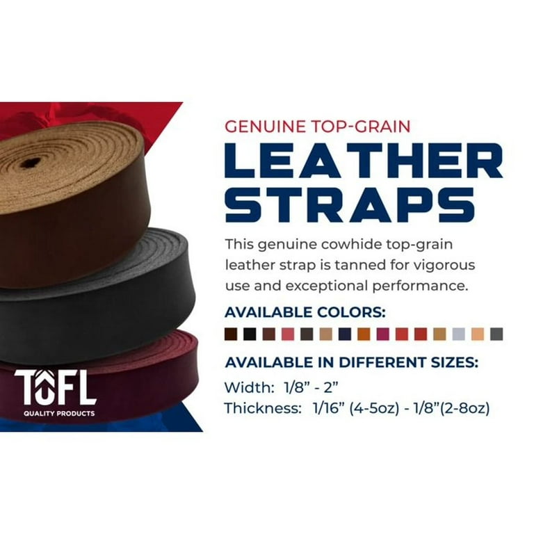 TOFL Baseball & Softball Glove Lacing Kit - 6 White Leather Strings & Lacing Guide