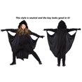 thumbnail image 2 of Disfraz de murciélago vampiro COOLJOY para niños, con guantes, talla XL, 2 of 6