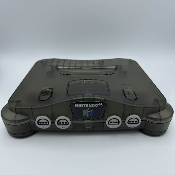 NINTENDO 64 CONSOLE d'Occasion Authentique NINTENDO 64 N64 Translucide Gris Clair Sans Région USA&JP