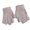 Light Pink, variant on Sweet Pearls and Bowknot Decor Gloves for Girls,Soft & Breatahble Knitted Mittens Split Finger Mitts for Outdoor Sports