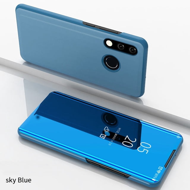 Funda con tapa de espejo para Huawei P40 P20 P30 Lite Pro Y7 Y6 P Smart 2019 Mate 20 lite, funda para Honor 20 10 9 Lite 8X 8A 10i 9X Tan Jianjun unisex