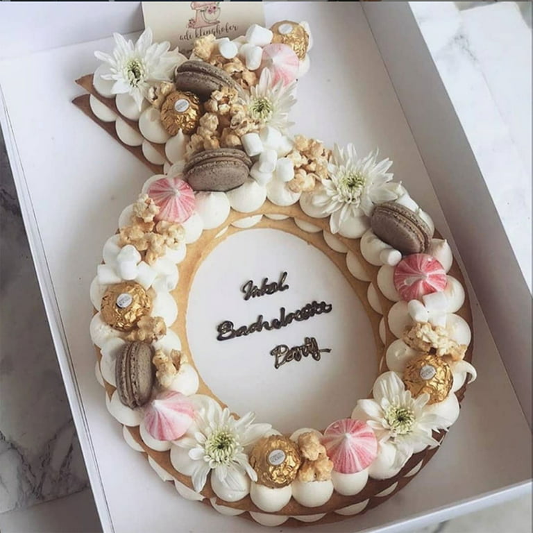 Diamond Ring Shape Cake Stencils Creative Cake Making Cutting Cake  Templates Mold Cake Fillings Layered Baking Mold For Wedding Birthday  Anniversary